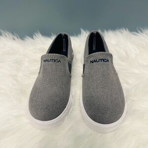 Nautica Charcoal Slip-On Shoes